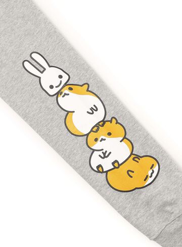 CUNE ZIP PARKA Hamster,BLACK, small image number 5