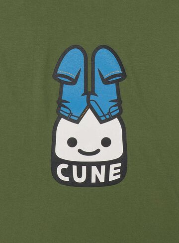 S/S Tee Denim Jeans,WHITE, small image number 4
