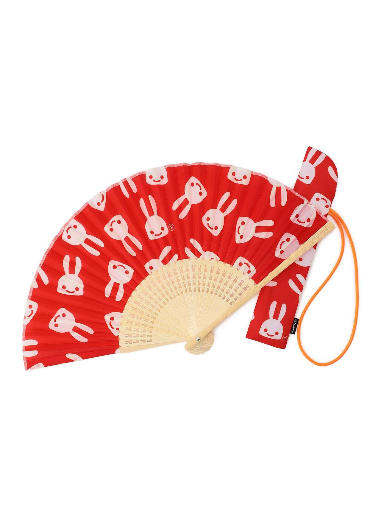 Bamboo and Fabric Fan,ONE, large image number 4