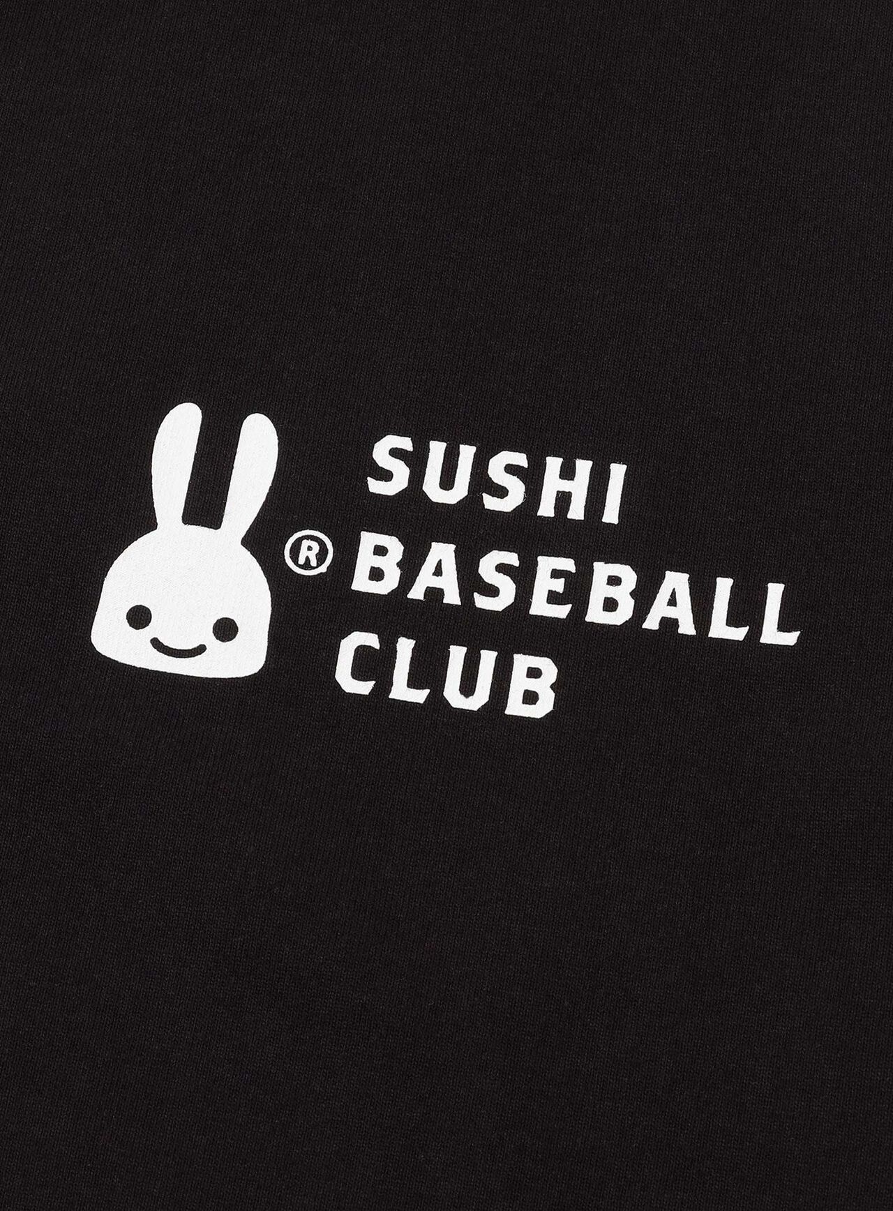 Big Tee Sushi Baseball Club,BLACK, large image number 4
