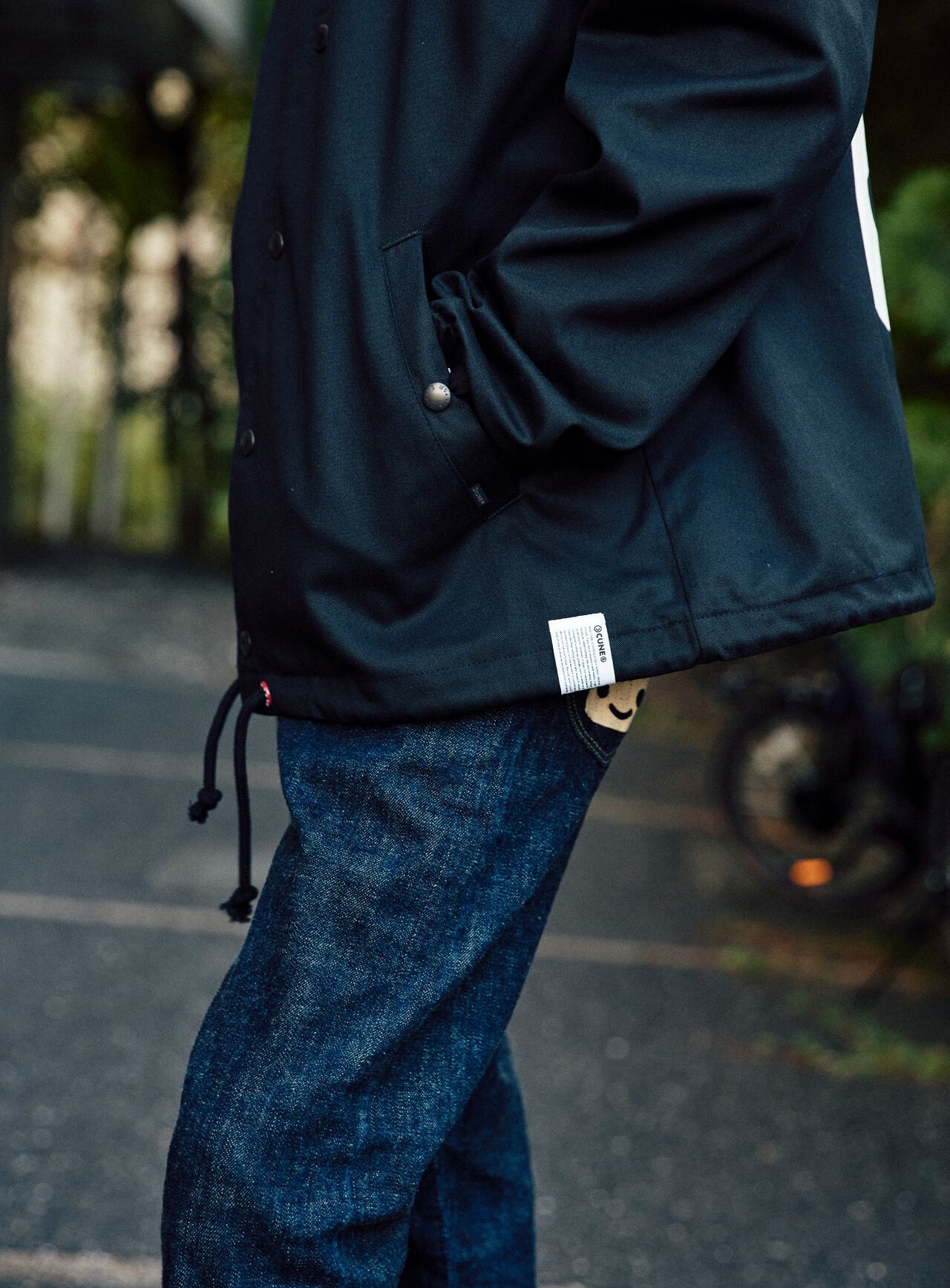 Twill Coach Jacket Rabbit,, large image number 11