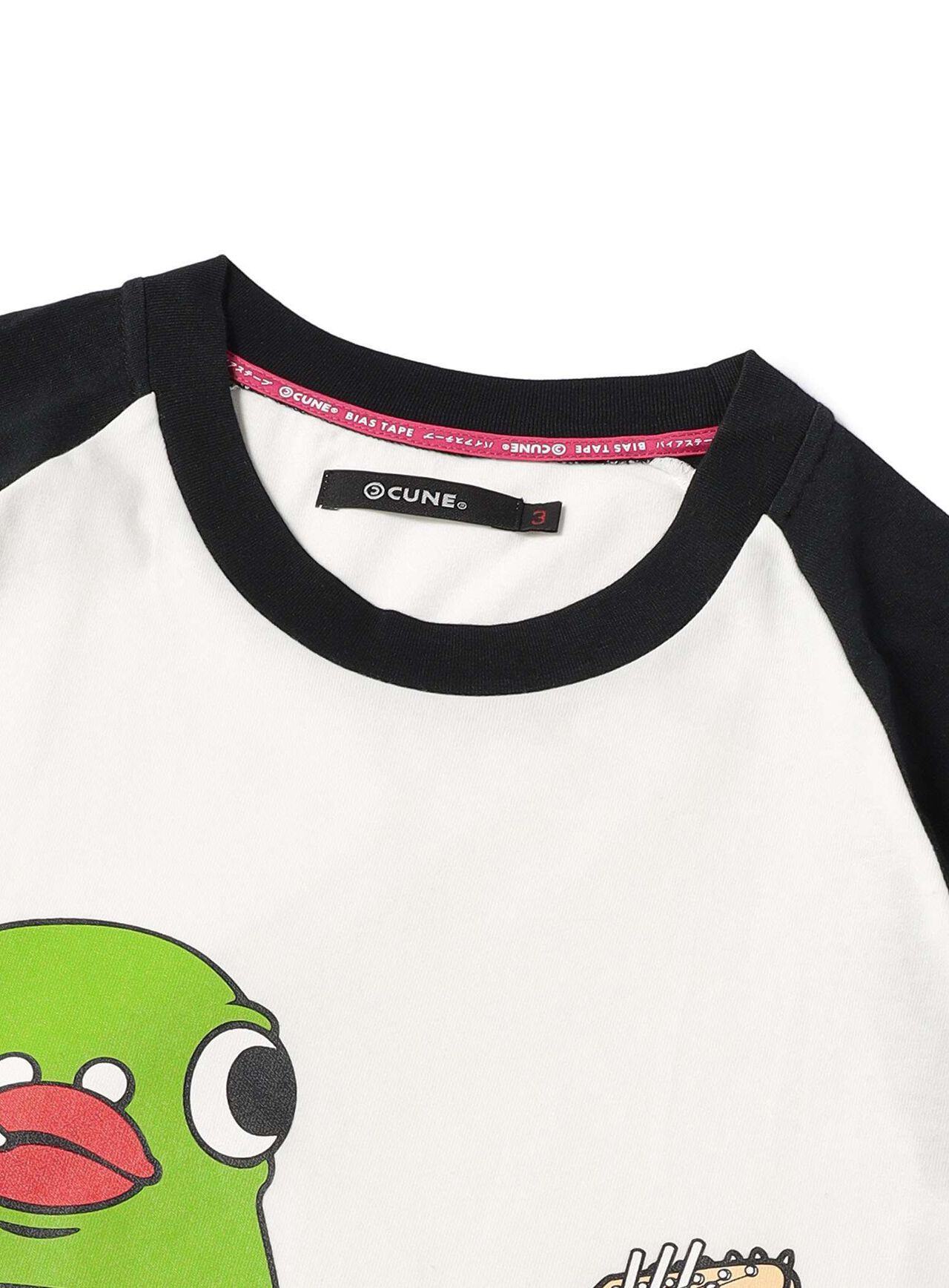 Raglan T-Shirt: Guitar, Cigarettes, and Hatoyama Osbourne,, large image number 2