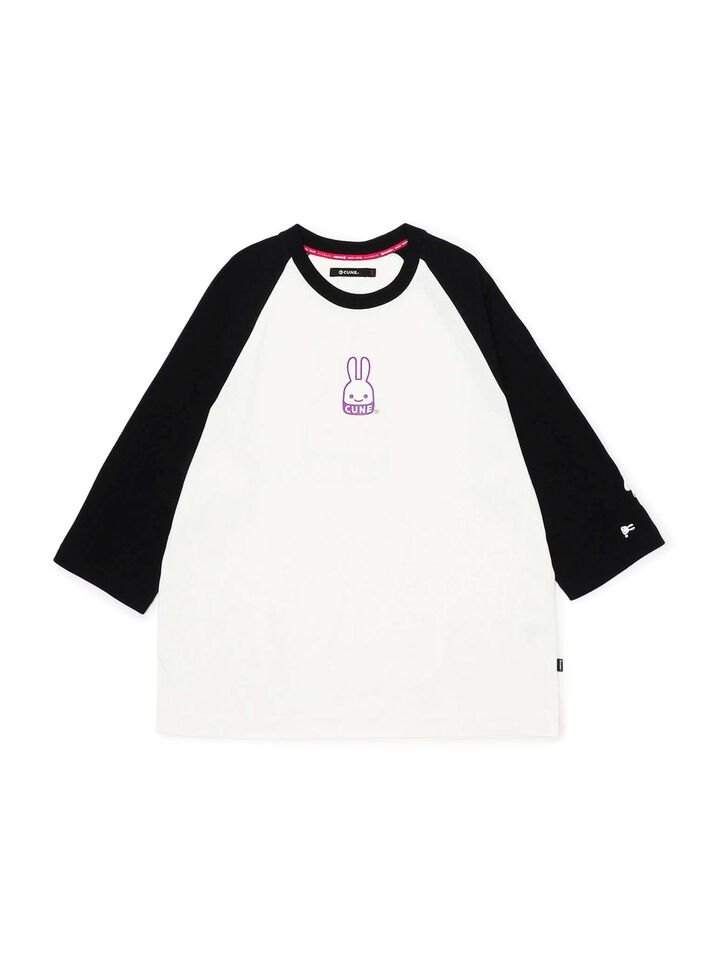 Dog and Human Raglan T-Shirt - CUNE Rabbit,, medium