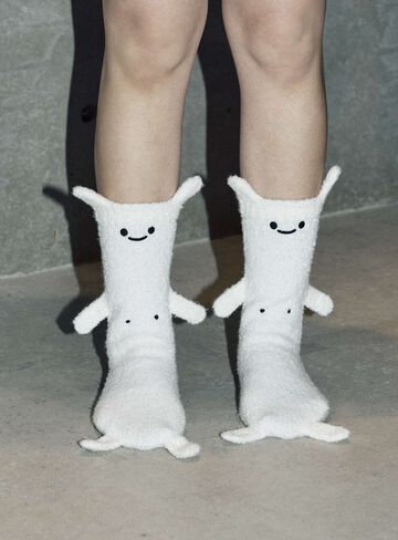 Square Buddy Room Socks,ONE, small image number 9