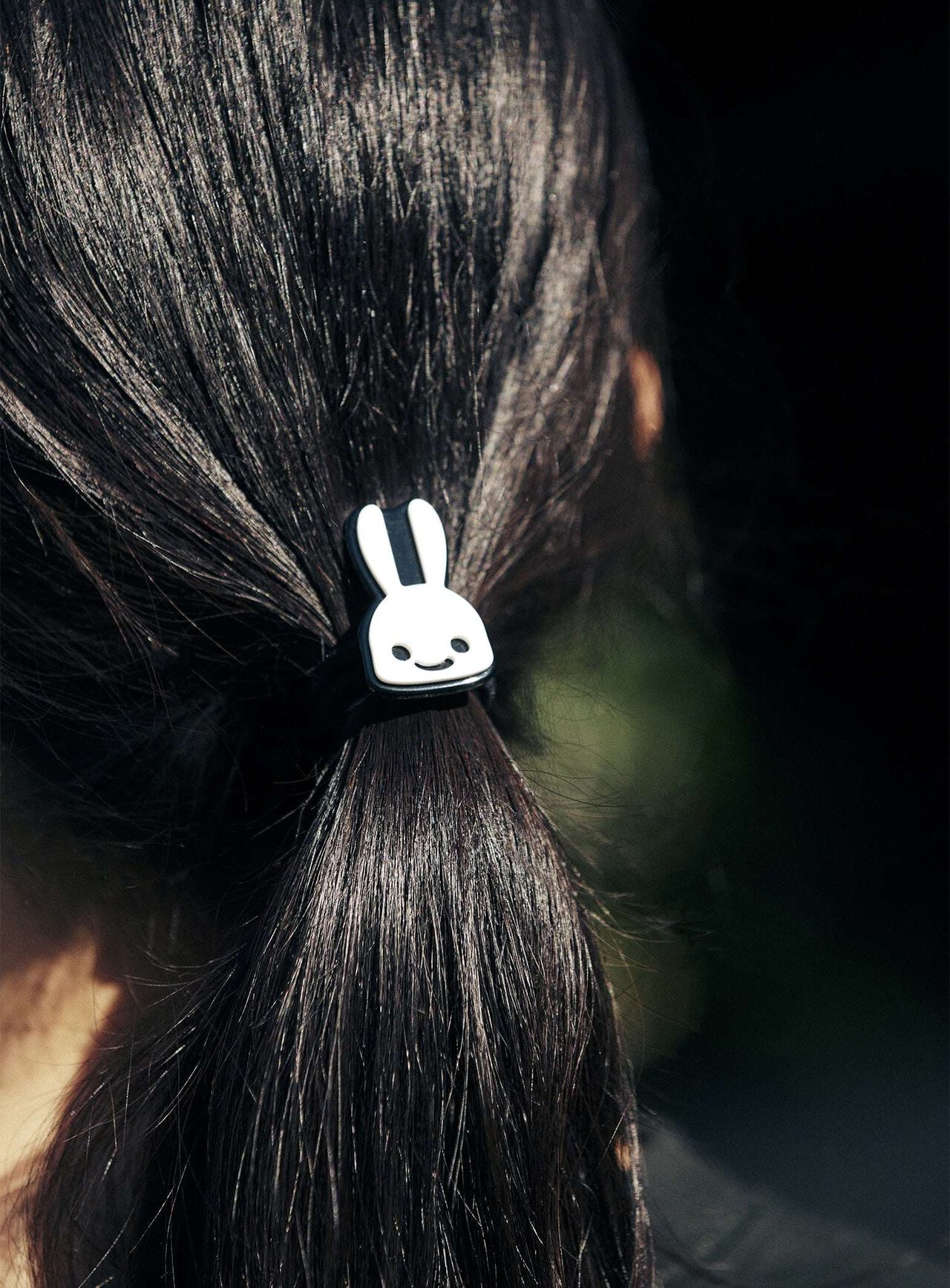 One Bunny Hair Tie,OLIVE, large image number 7