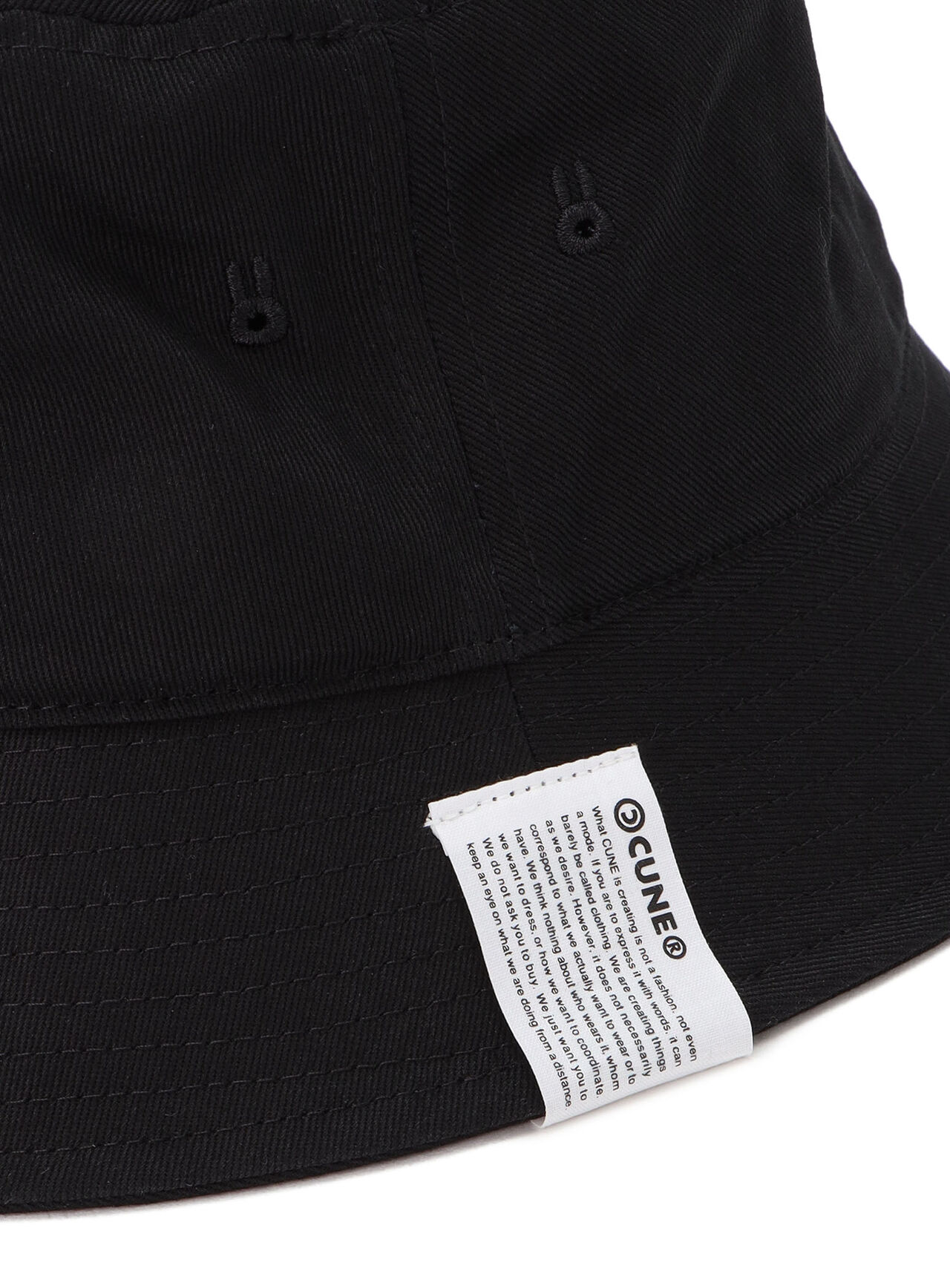 Embroidered Bucket Hat Rabbit,ONE, large image number 3