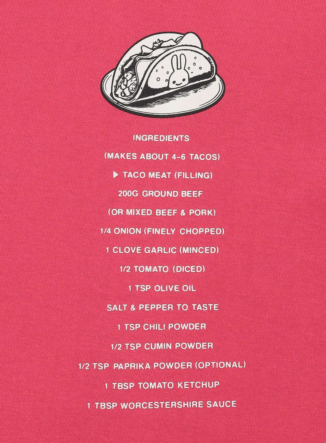 S/S Tee Tacos,BLACK, large image number 4