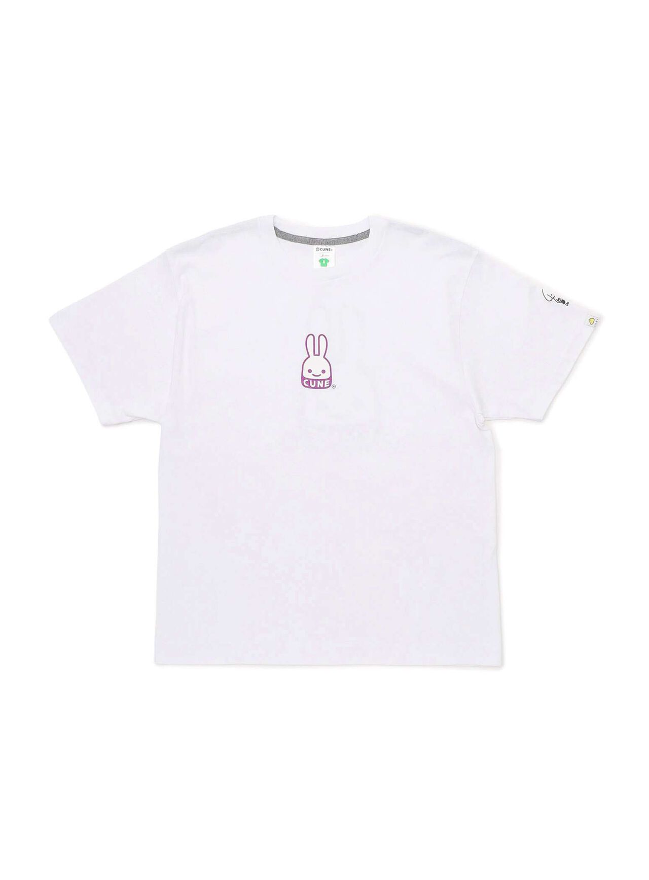 Dog and Human S/S Tee - CUNE Rabbit,WHITE, large image number 0