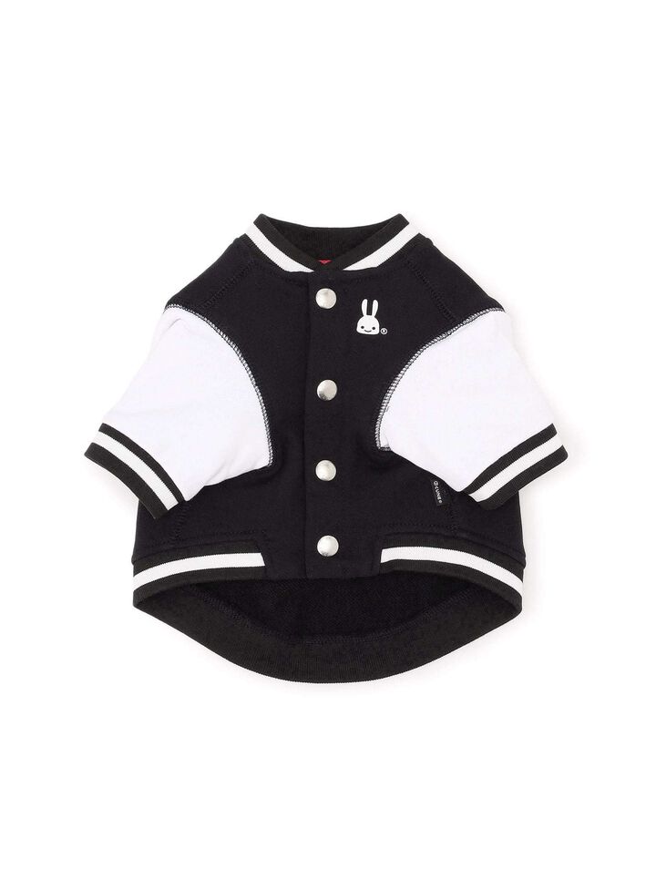 Dog and Human: Dog Sweat Varsity Jacket BIG C,, medium