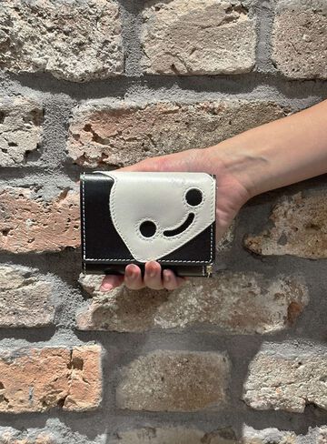 Leather Tri-Fold Wallet,BLACK, small image number 5