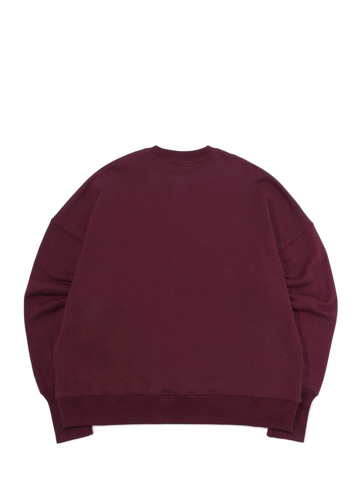 Heavyweight Big Crewneck Sweatshirt Overalls,, medium