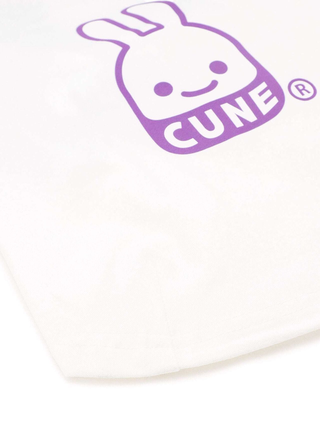 Dog and Human Raglan T-Shirt - CUNE Rabbit,WHITE, large image number 3