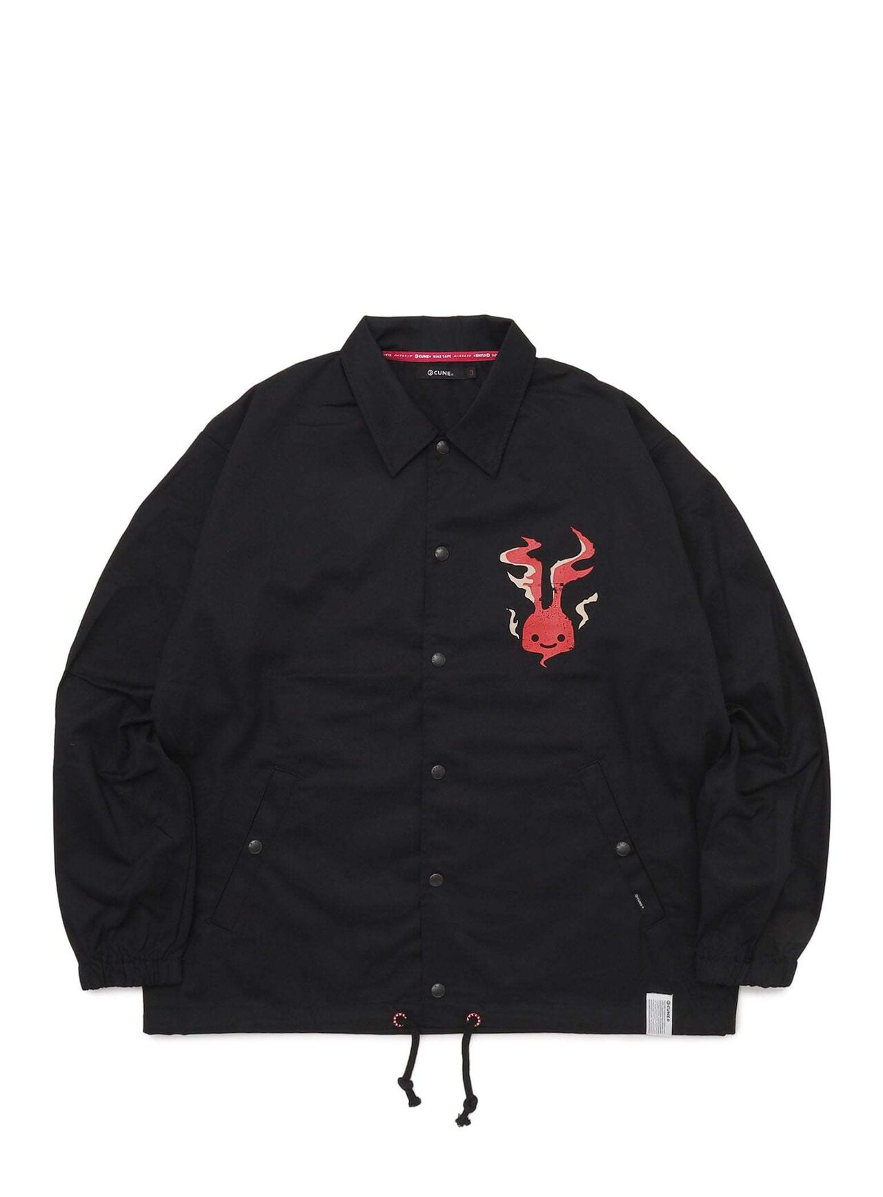 Twill Coach Jacket Heart,, large image number 1