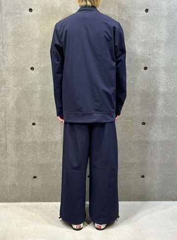 Sporty Wide Slacks,BLACK, small image number 6