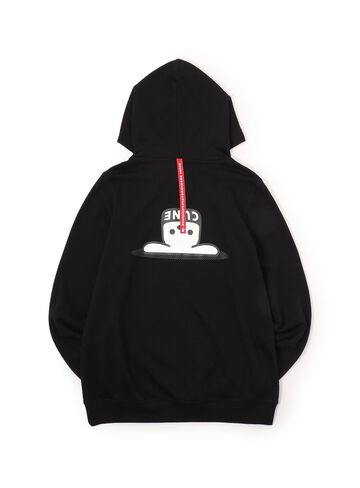 CUNE PULL PARKA - "Falling",BLACK, small image number 8