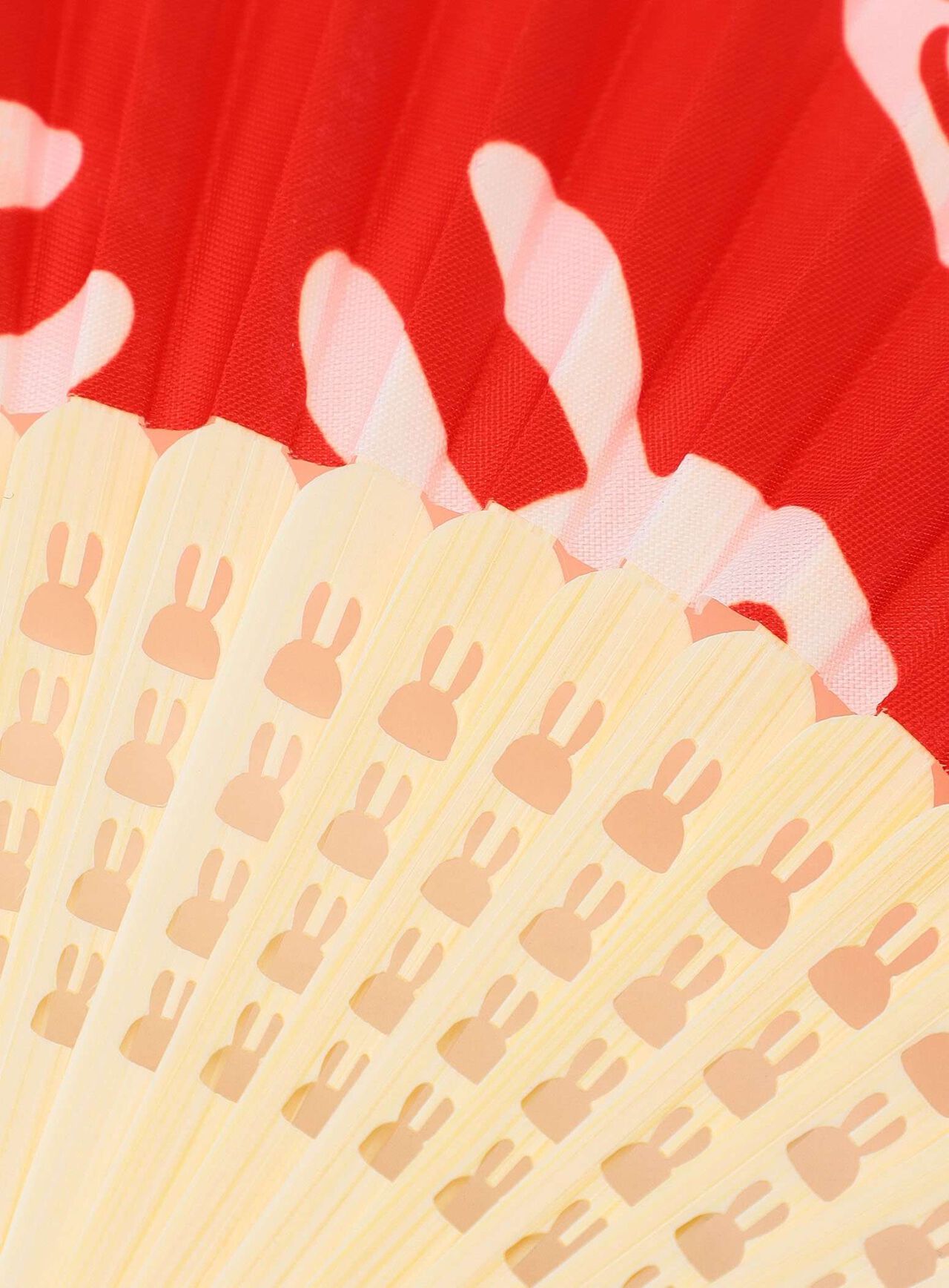 Bamboo and Fabric Fan,ONE, large image number 2