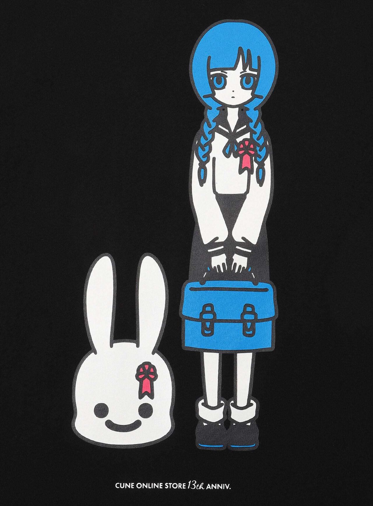 OS 13th Anniv. T-SHIRTS 13-Year-Old's First Day,BLACK, large image number 6