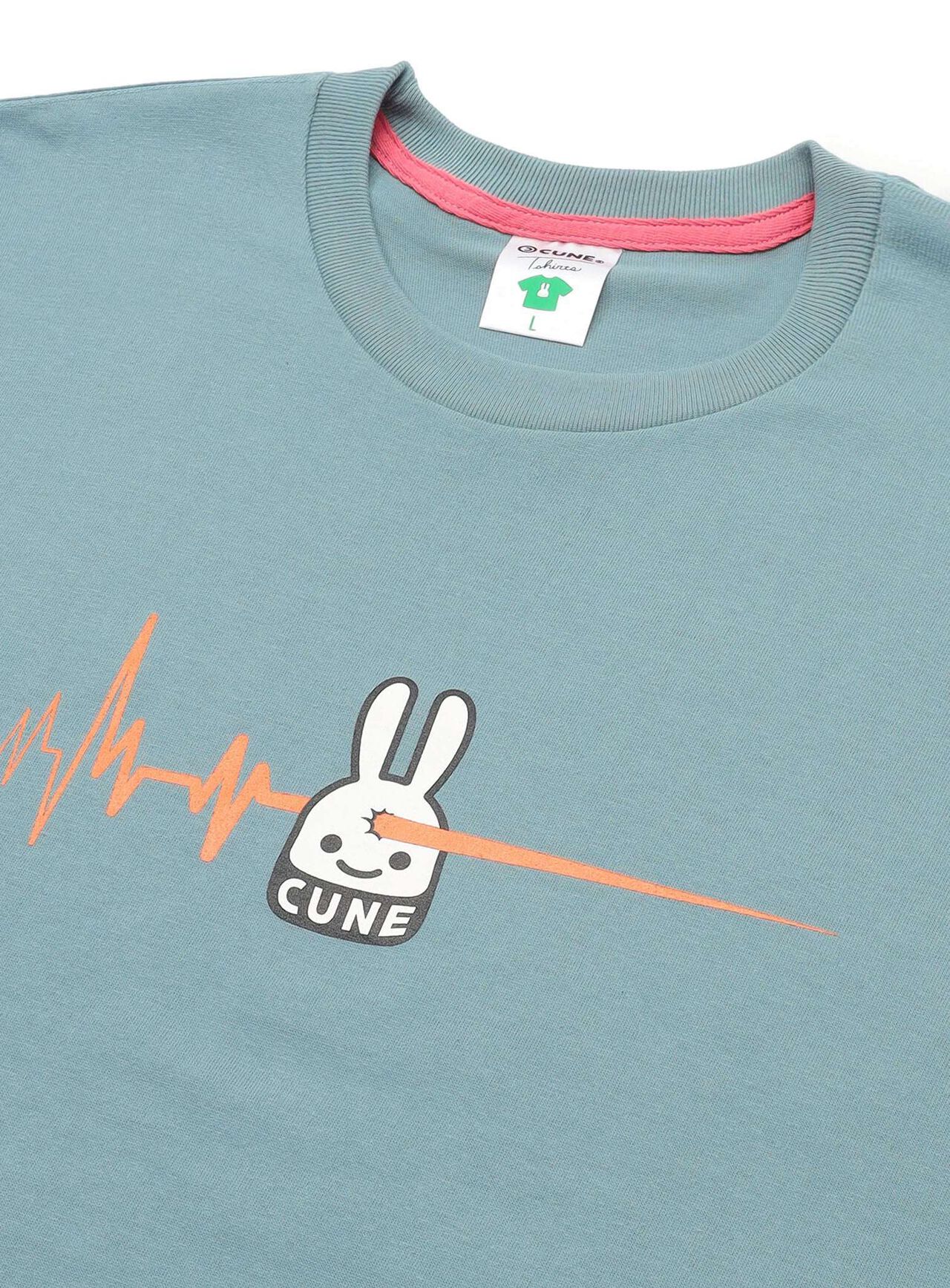 S/S Tee Waveform,BLACK, large image number 6