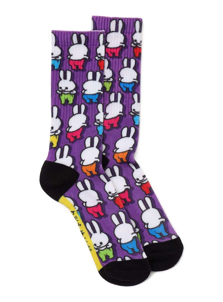 Printed Socks,, medium