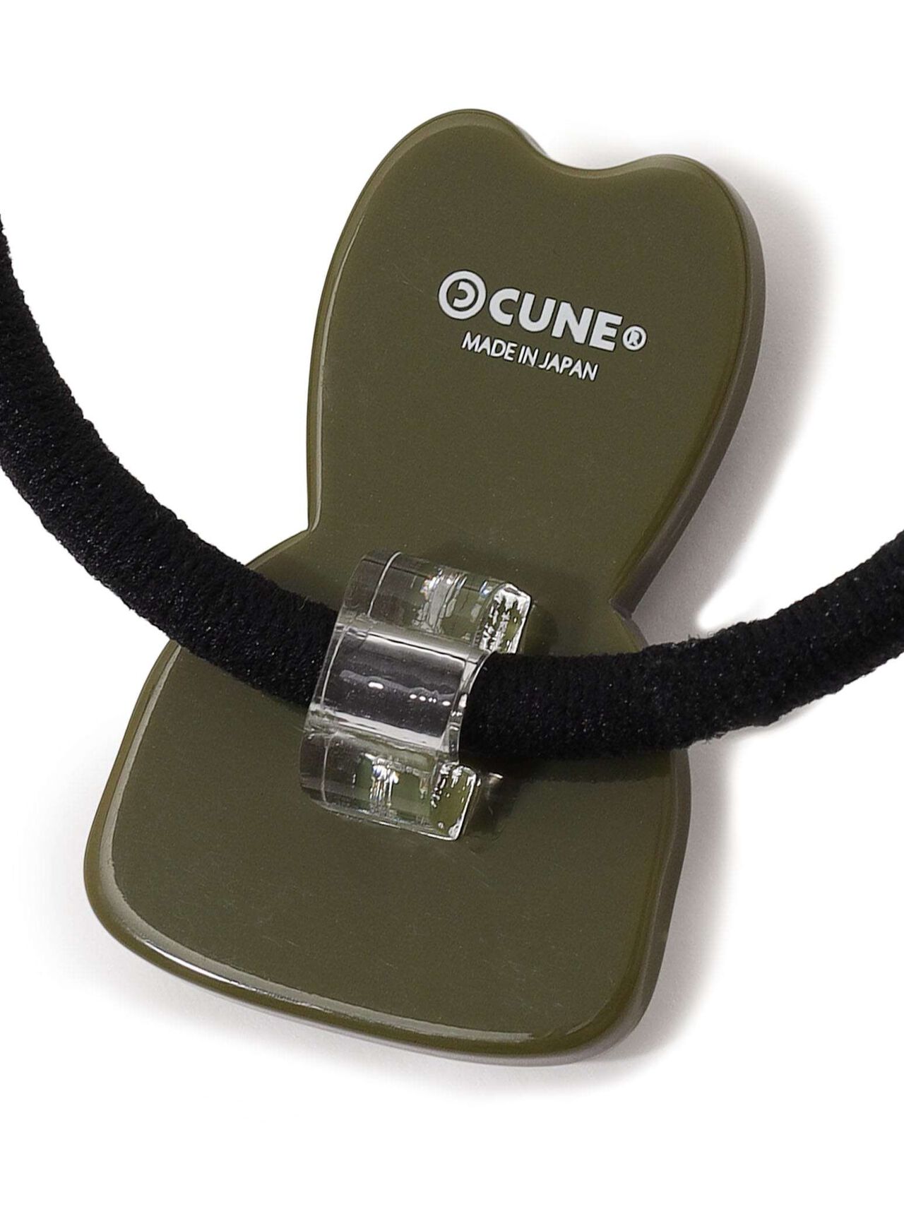 One Bunny Hair Tie,OLIVE, large image number 3