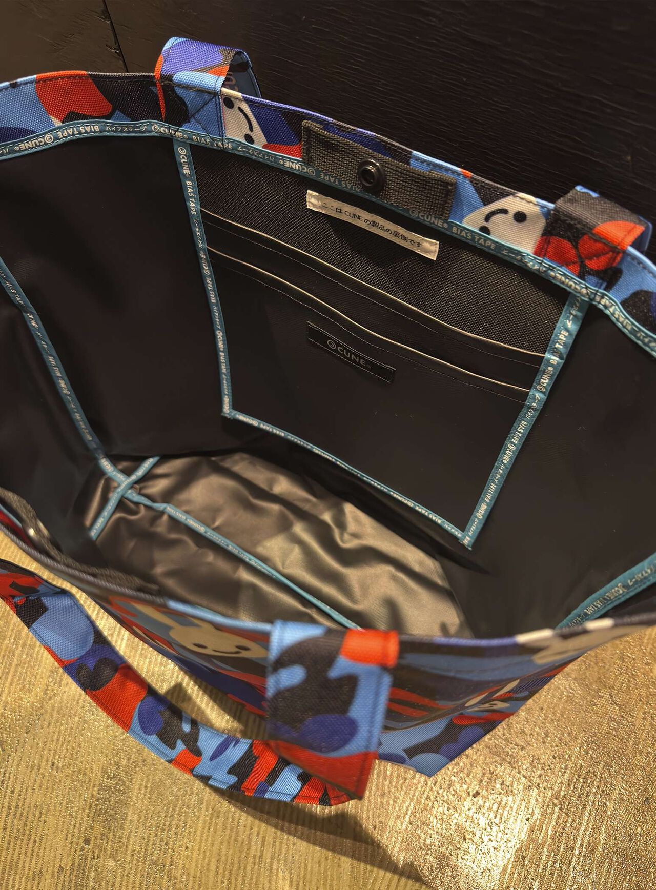 CUNE Toxic Camo Tote Bag,MULTI, large image number 2