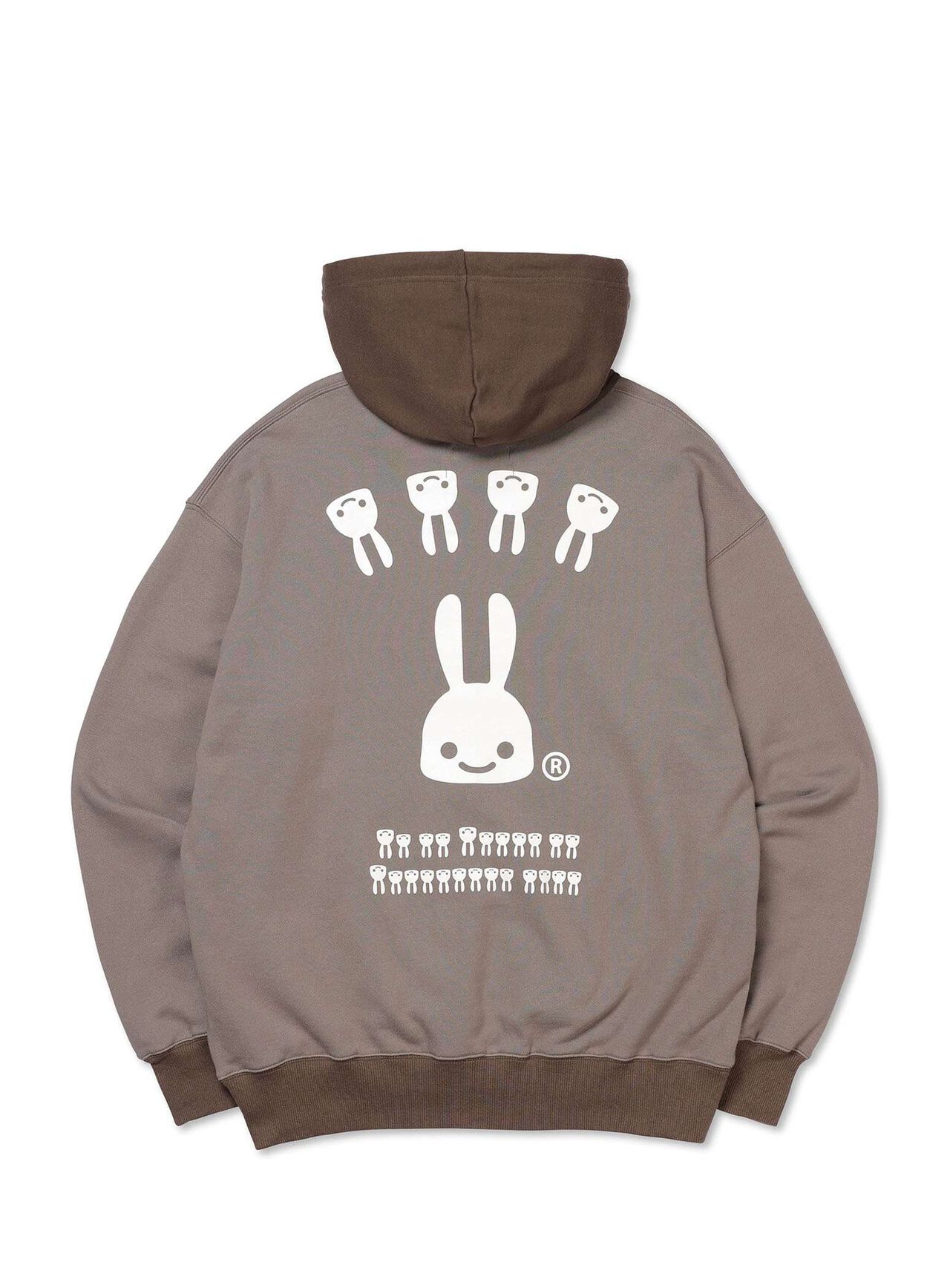 Layered Hoodie,C.GRAY, large image number 5