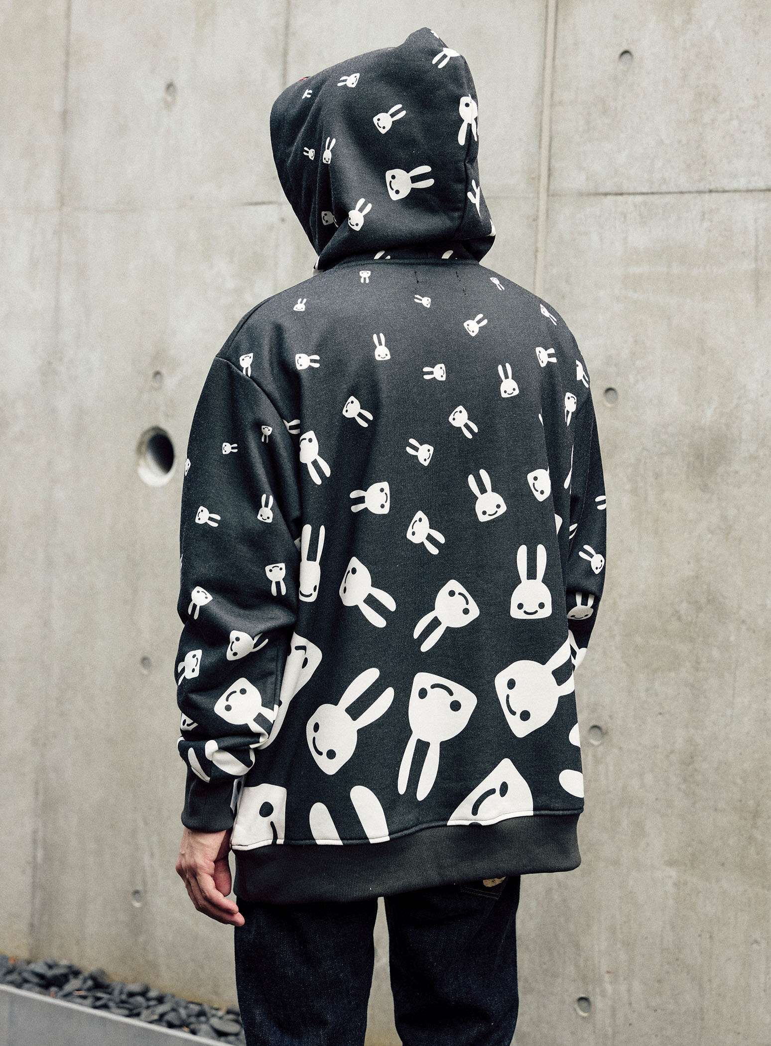 Snowy Bunny Hoodie