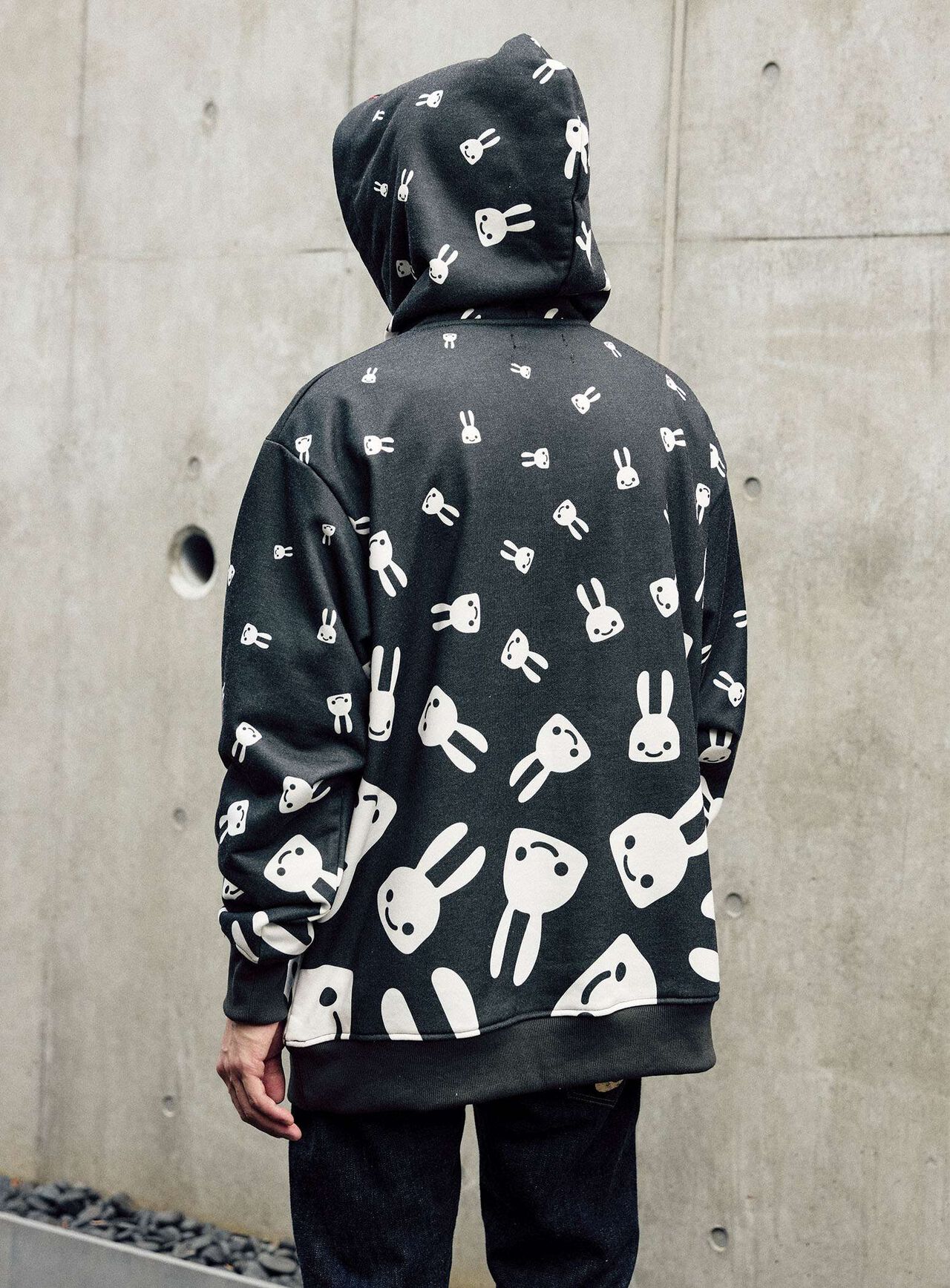 Snowy Bunny Hoodie,, large image number 8