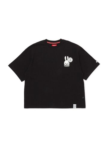PTGC 2025 WINTER Big Tee - This is a Gift,BLACK, small image number 1