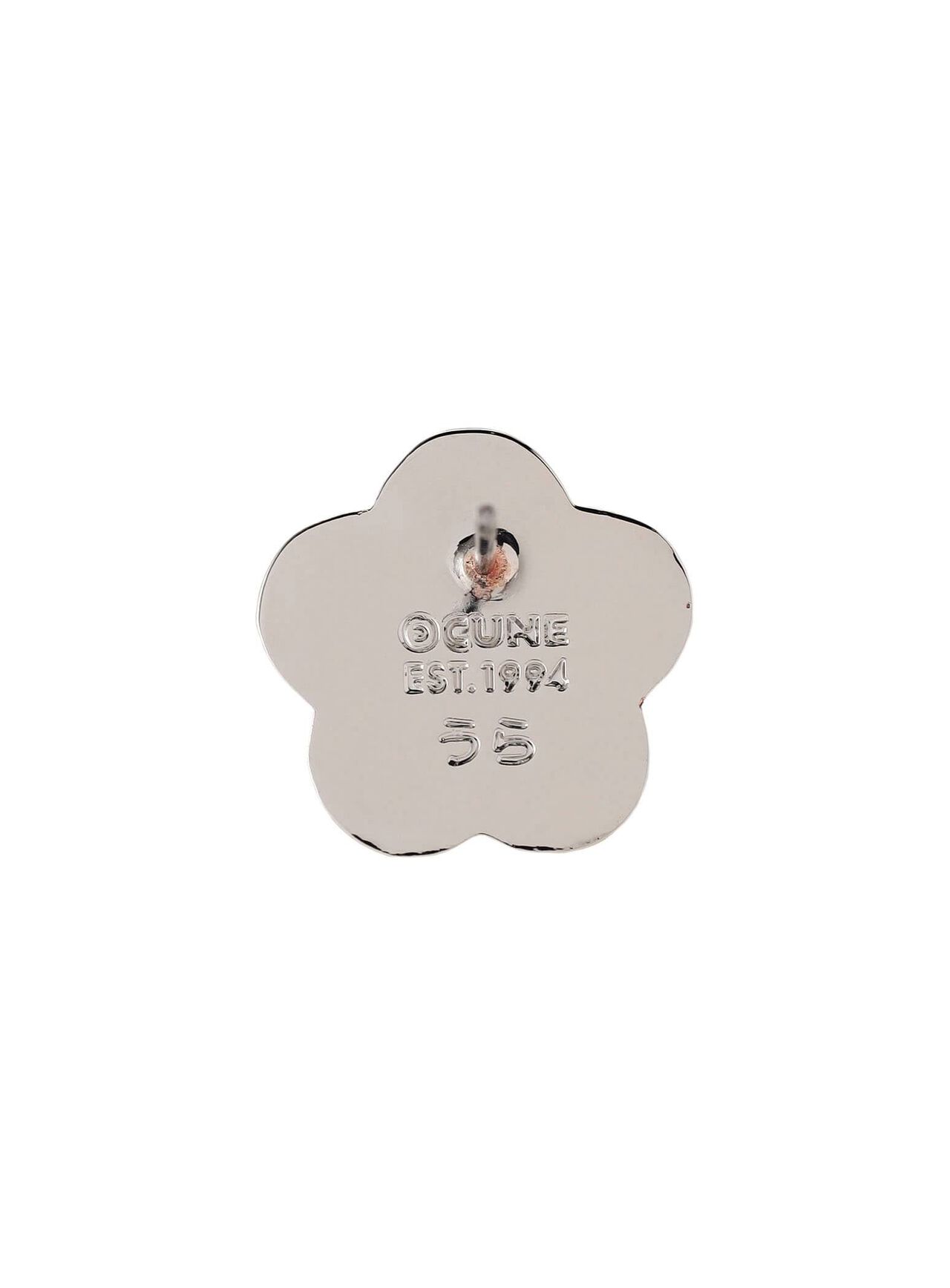 Flower and Rabbit Earrings (Set of 2),BLACK, large image number 5