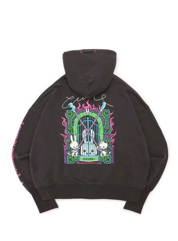 31st ANNIV Heavyweight Big Zip Hoodie - Gate,C.GRAY, small image number 0