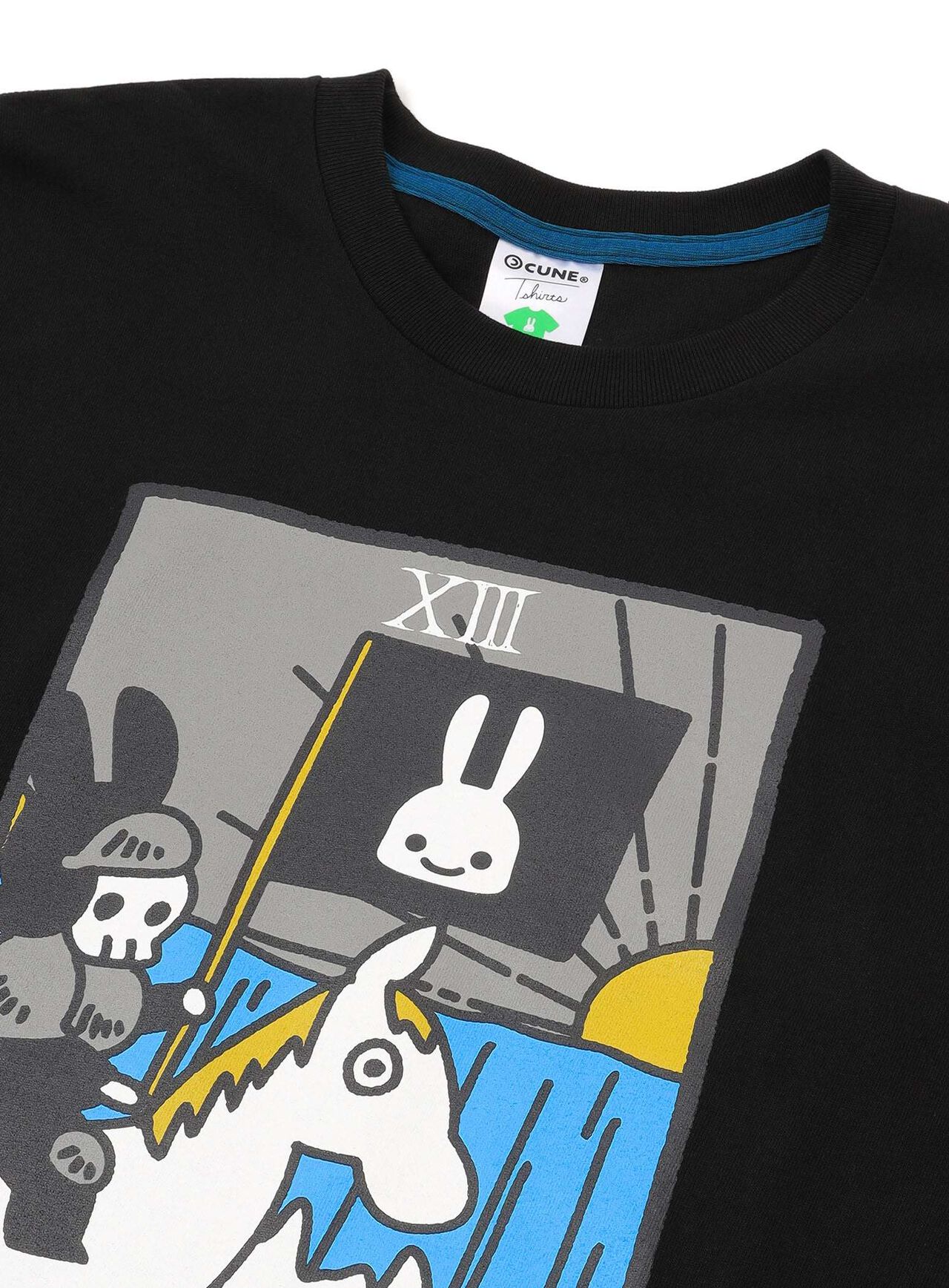 OS 13th Anniv. T-SHIRTS Tarot #13 Death,BLACK, large image number 8