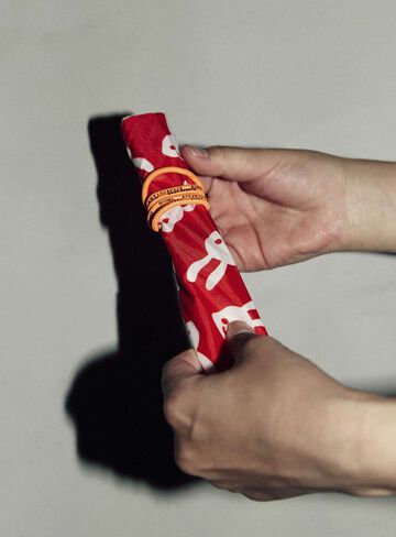 Bamboo and Fabric Fan,ONE, small image number 19