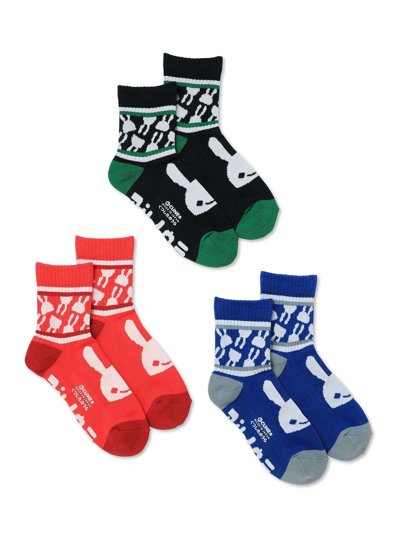 CUNE Short Socks - Line,ONE, large image number 2