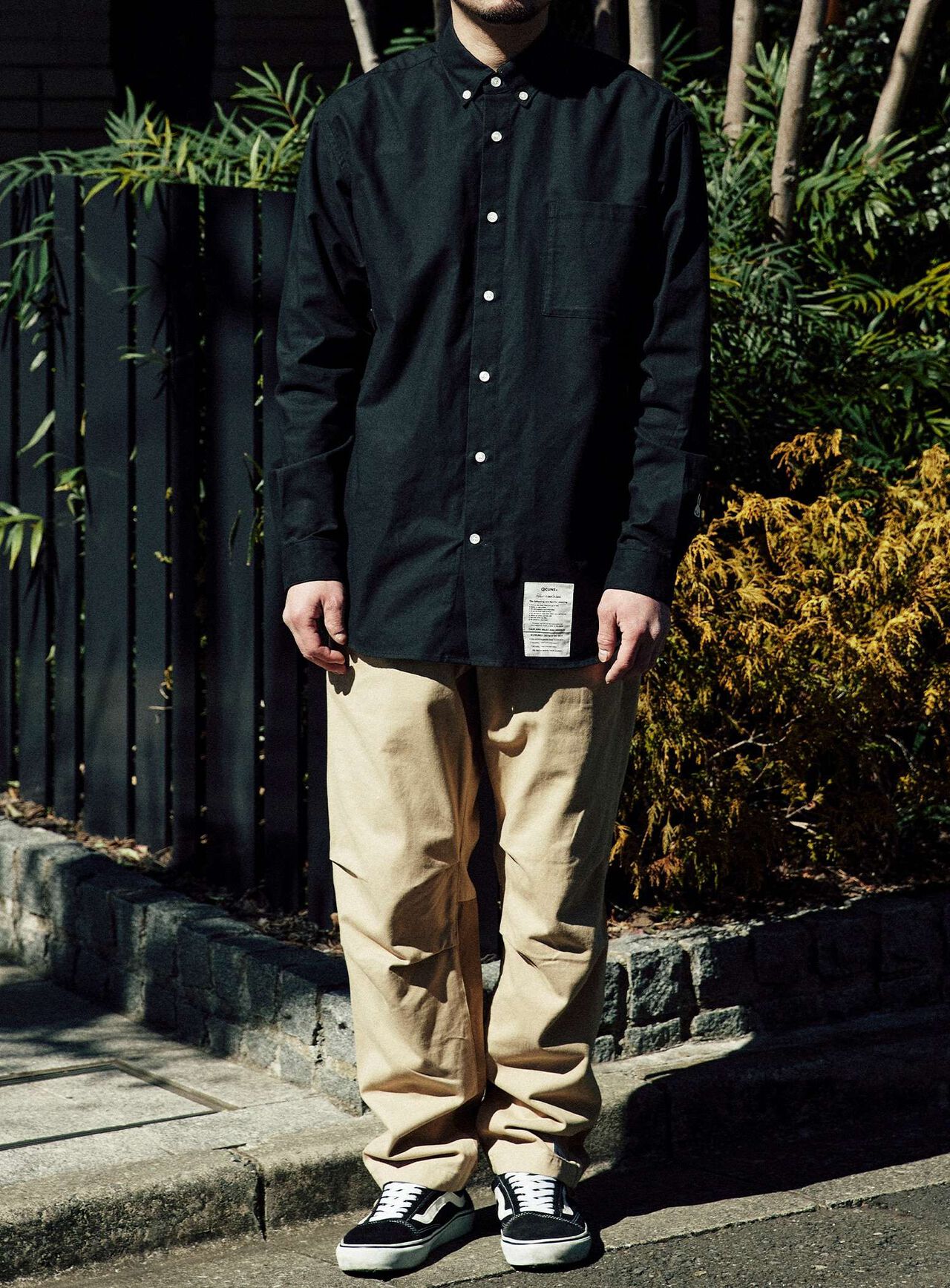 CUNE Relaxed Workwear Button-Down Shirt,, large image number 7