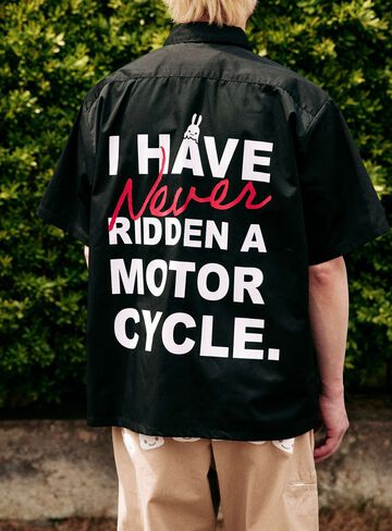 Short Sleeve Work Shirt - Text Design,, small image number 9