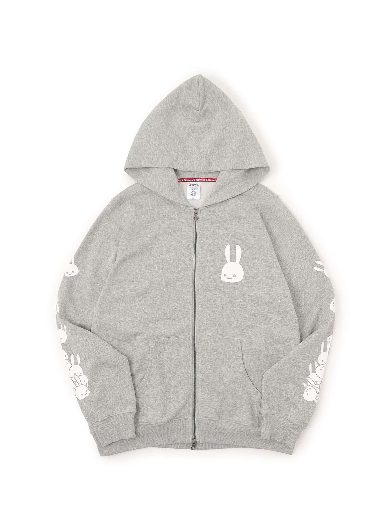 CUNE ZIP PARKA Outer 2,BLACK, large image number 1