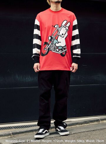 Bunny Custom Bike Long Sleeve T-Shirt,, small image number 10