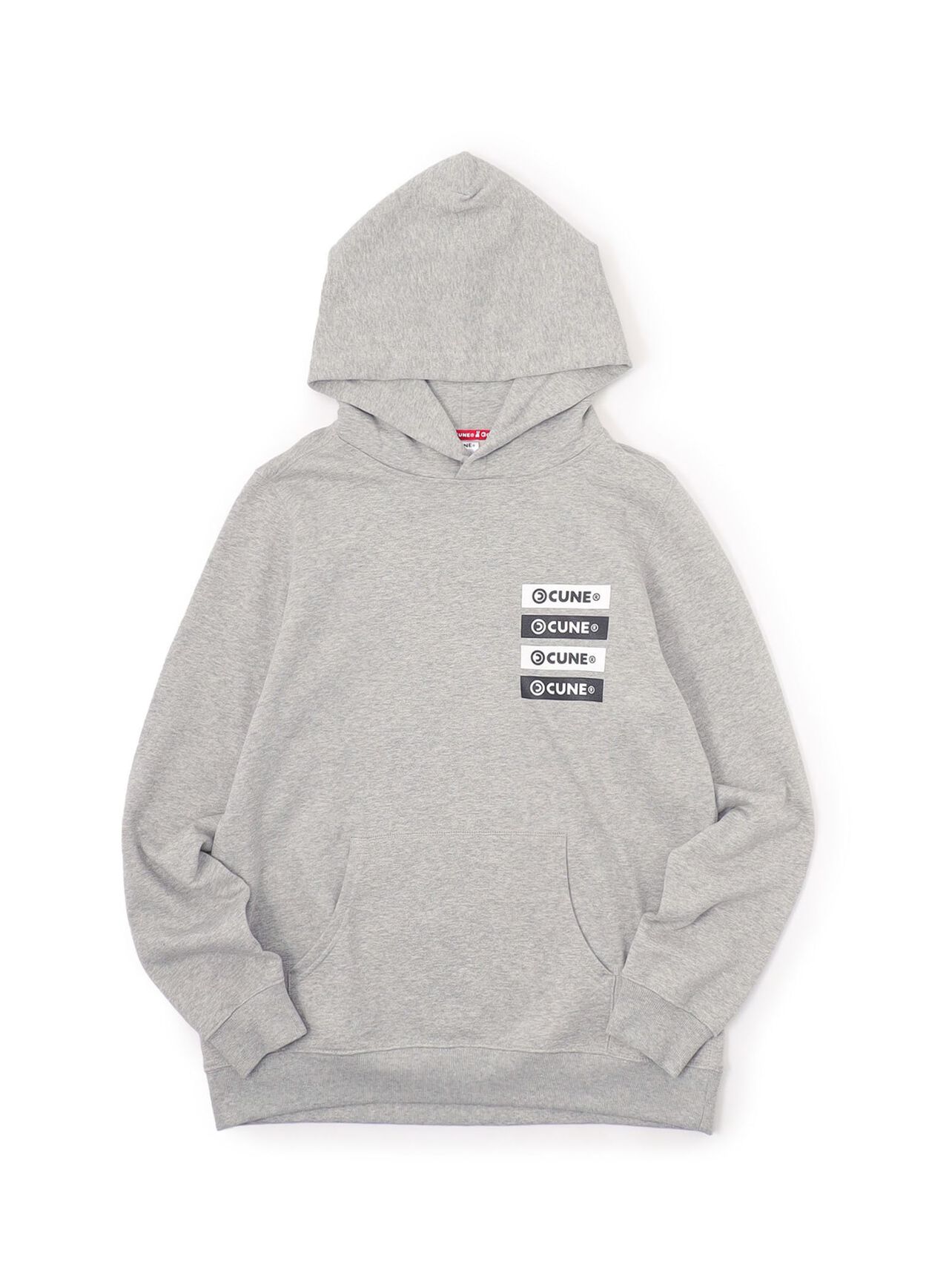 CUNE PULL PARKA - Simple Logo,GRAY, large image number 1