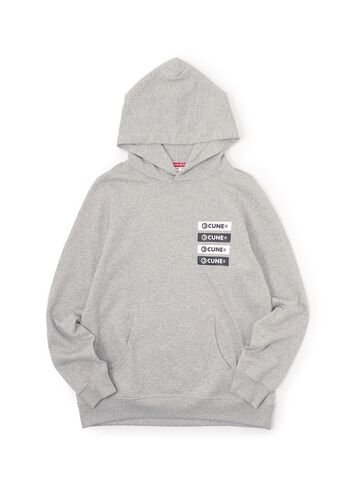 CUNE PULL PARKA - Simple Logo,GRAY, small image number 1