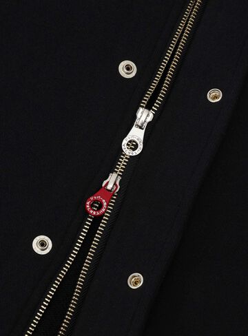 31st ANNIV Sweat Varsity Jacket - Gate,BLACK, small image number 5