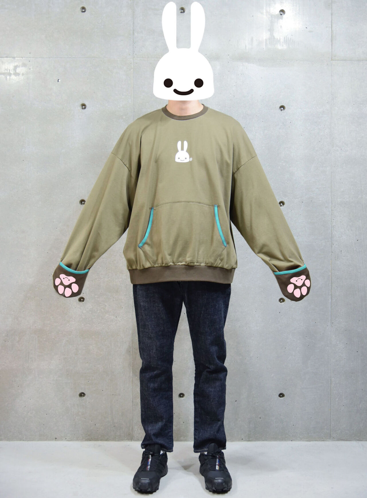 Roof Inu-chan's hand-covered big cut and sewn,, large image number 7